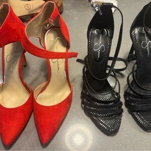 Jessica Simpson Heels 2 Pairs – Size 7.5 – Great Condition $30 each or $50/pair